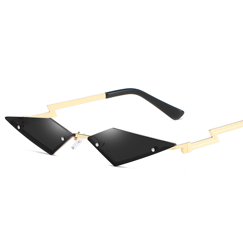 Rimless sunglasses for women