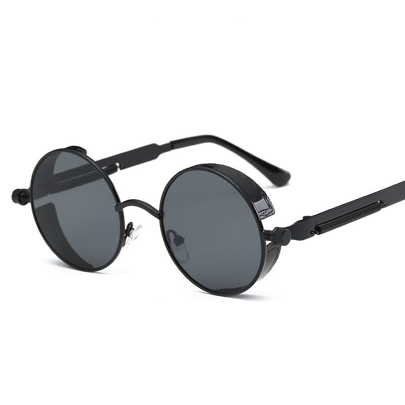 Austin Powers Vintage Round Metal Frame Sunglasses
