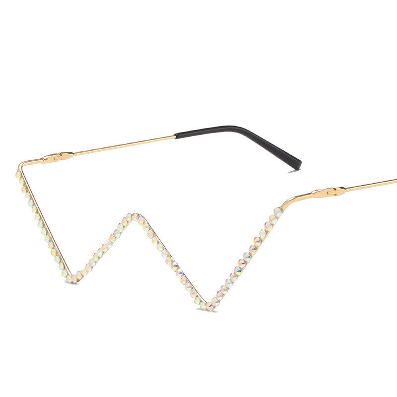 European And American V-Shaped Cat Eye Spectacle Frame