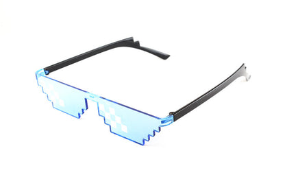 Mosaic Sunglasses Pixel Sunglasses Two-dimensional Prom Sunglasses