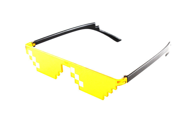 Mosaic Sunglasses Pixel Sunglasses Two-dimensional Prom Sunglasses