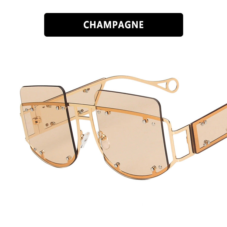 Personalized Sunglasses Hip Hop Fashion Trend Sunglasses