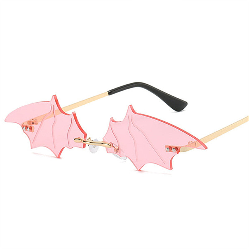 Cool bat-shaped sunglasses