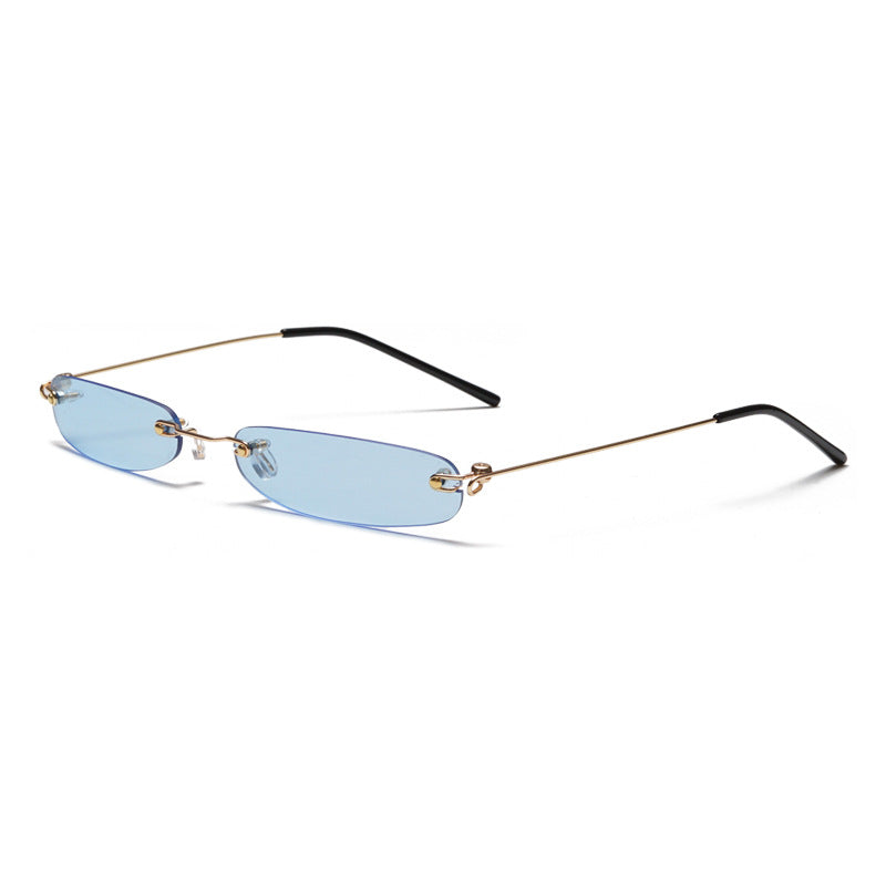 Mini frameless sunglasses