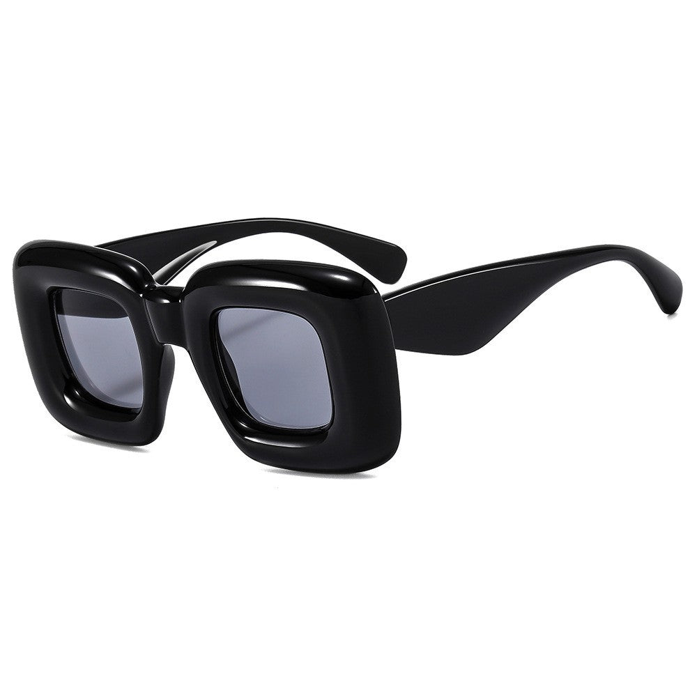 Inflatable Expandable Funny Square Catwalk Street Snap Sunglasses