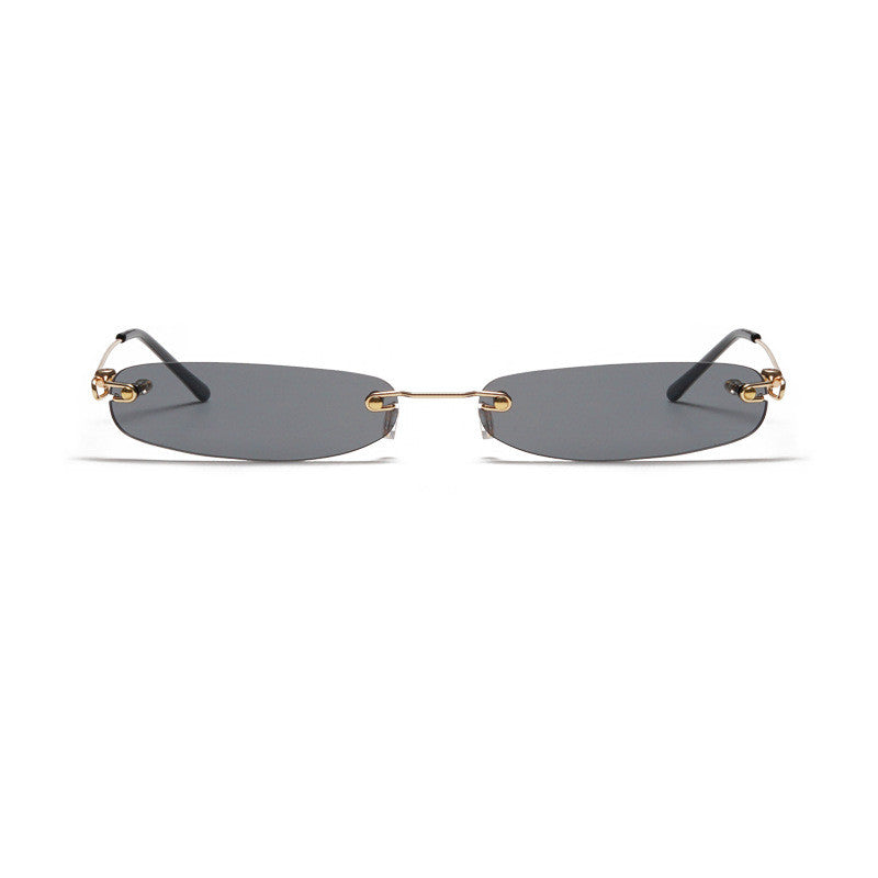 Mini frameless sunglasses