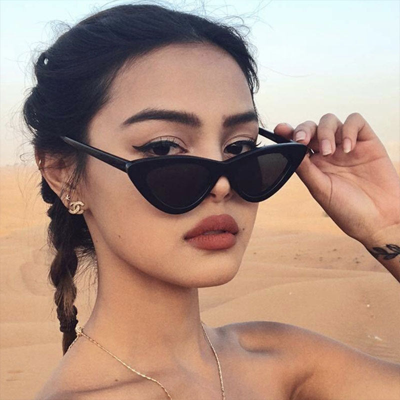 Retro Small Frame Triangle Sunglasses