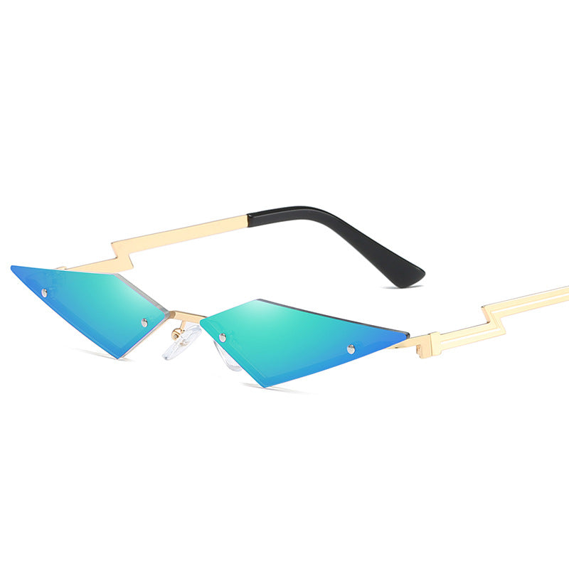 Rimless sunglasses for women