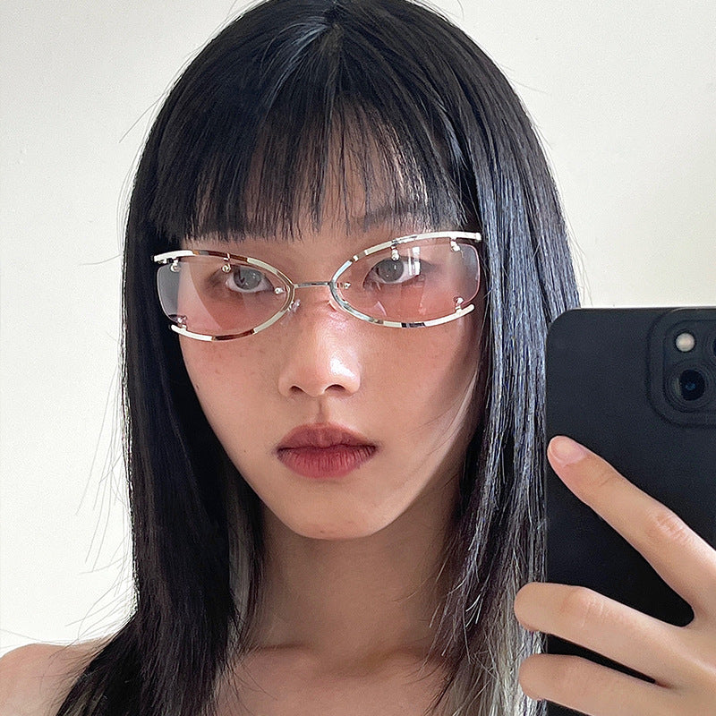 Women's Fashion Cat Eye Hollow Sunglasses