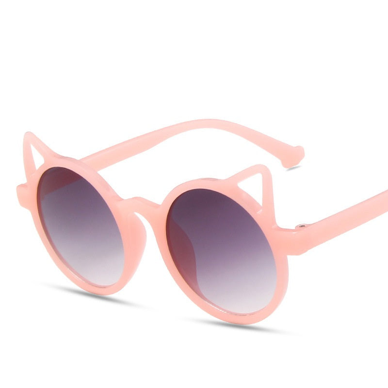 Kids Sunglasses Fashion Cat Ears Kids Decoration Glasses