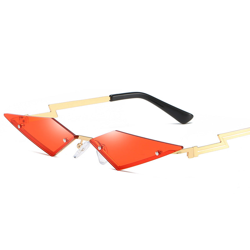 Rimless sunglasses for women