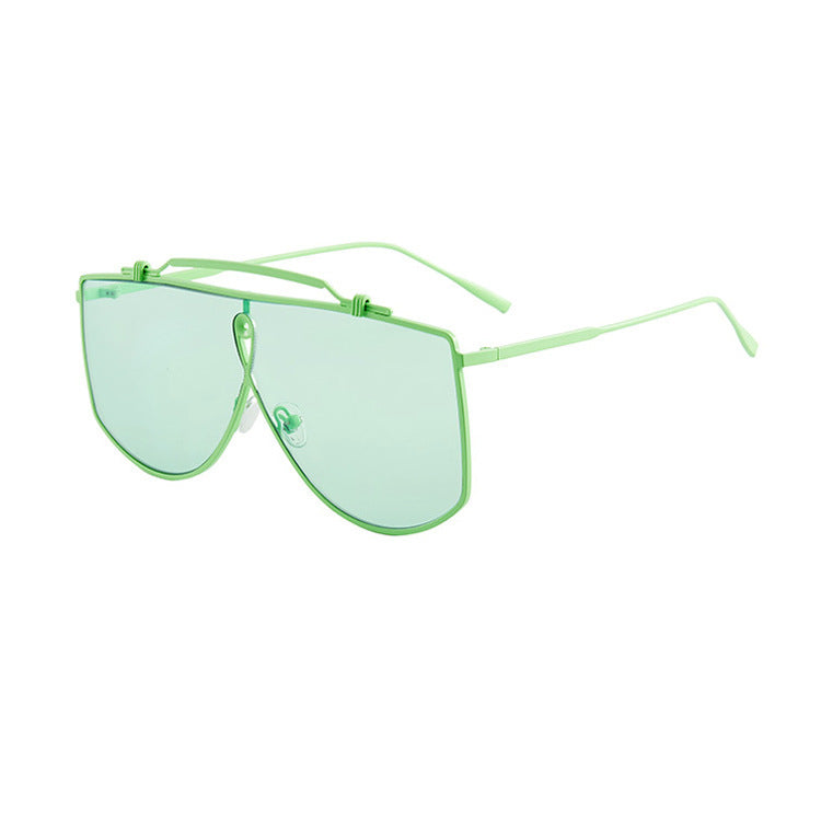 Unisex Sunglasses With Color Contrast UV Protection