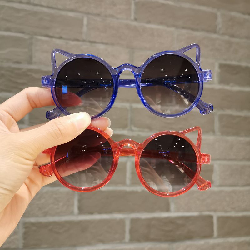 Kids Sunglasses Fashion Cat Ears Kids Decoration Glasses