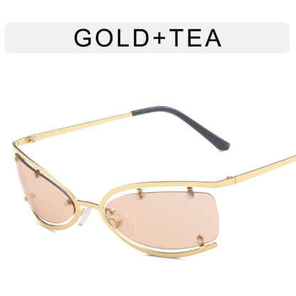 Women's Fashion Cat Eye Hollow Sunglasses